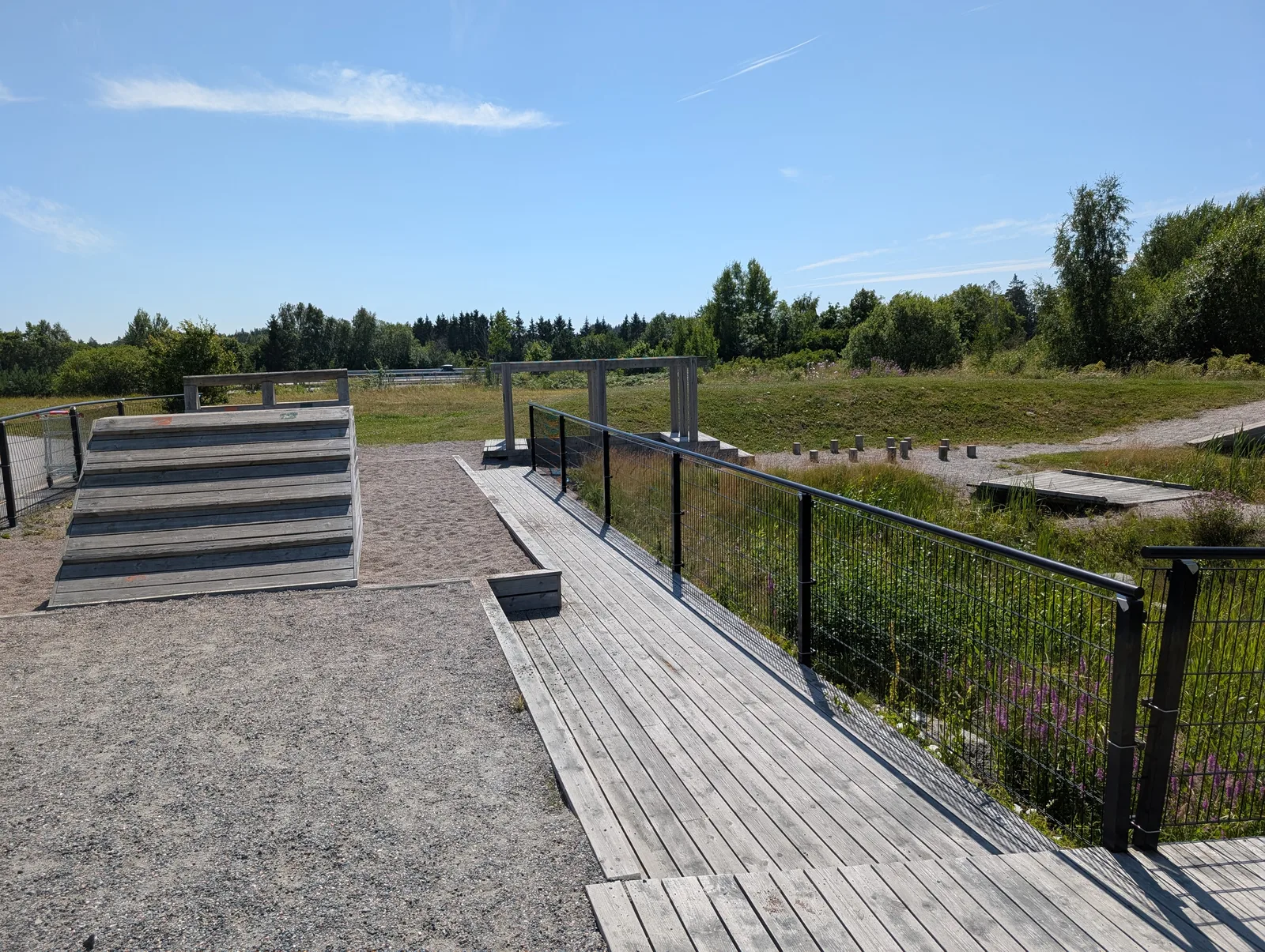 Hinderbanan vid Norrtäljeporten